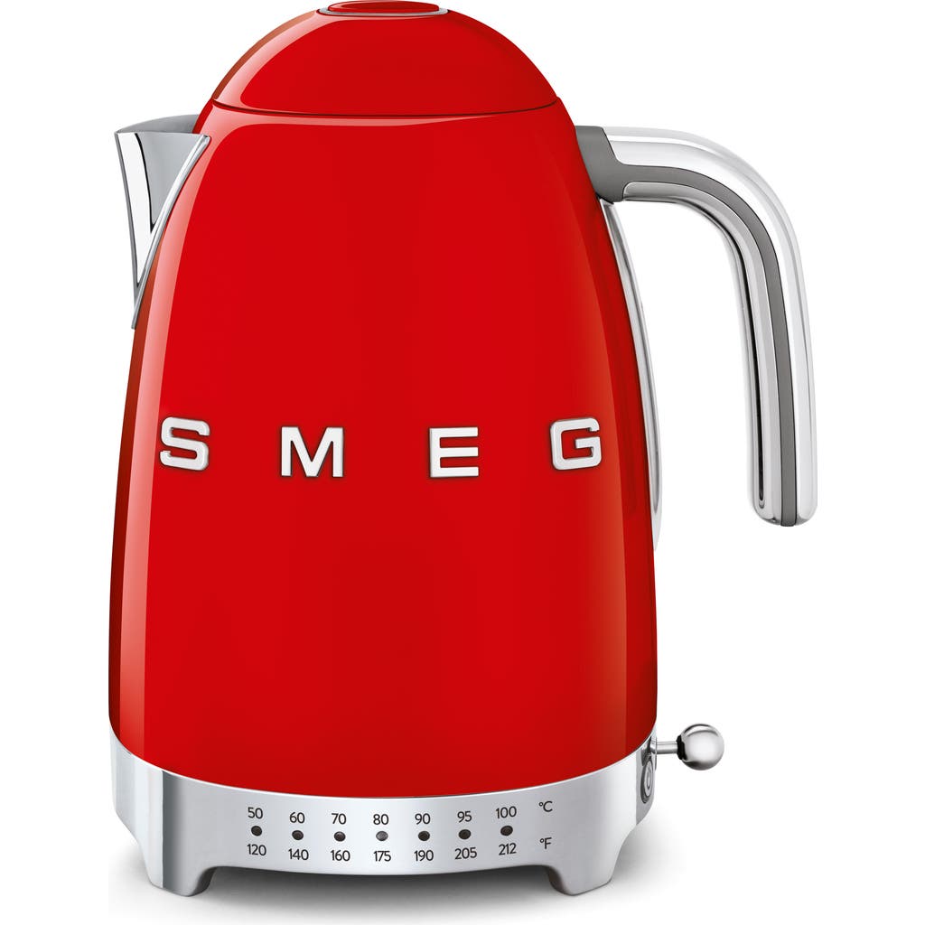 smeg '50s Retro Style Variable Temperature Electric Kettle
