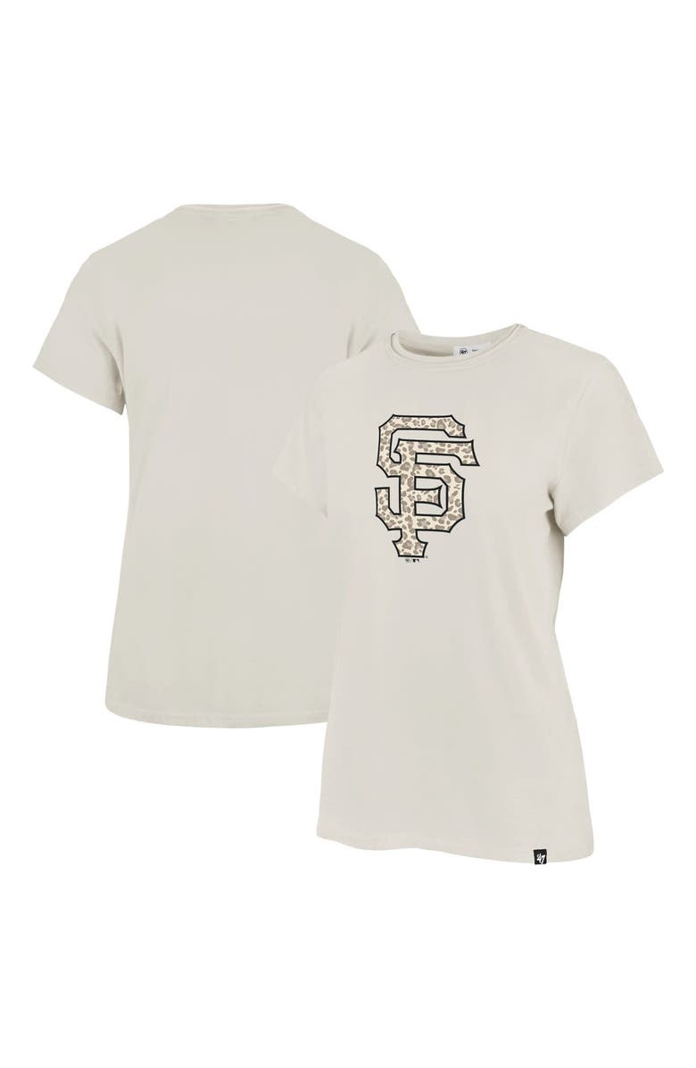 '47 Women's '47 Oatmeal San Francisco Giants Imprint Frankie T-Shirt, Main, color, Oatmeal