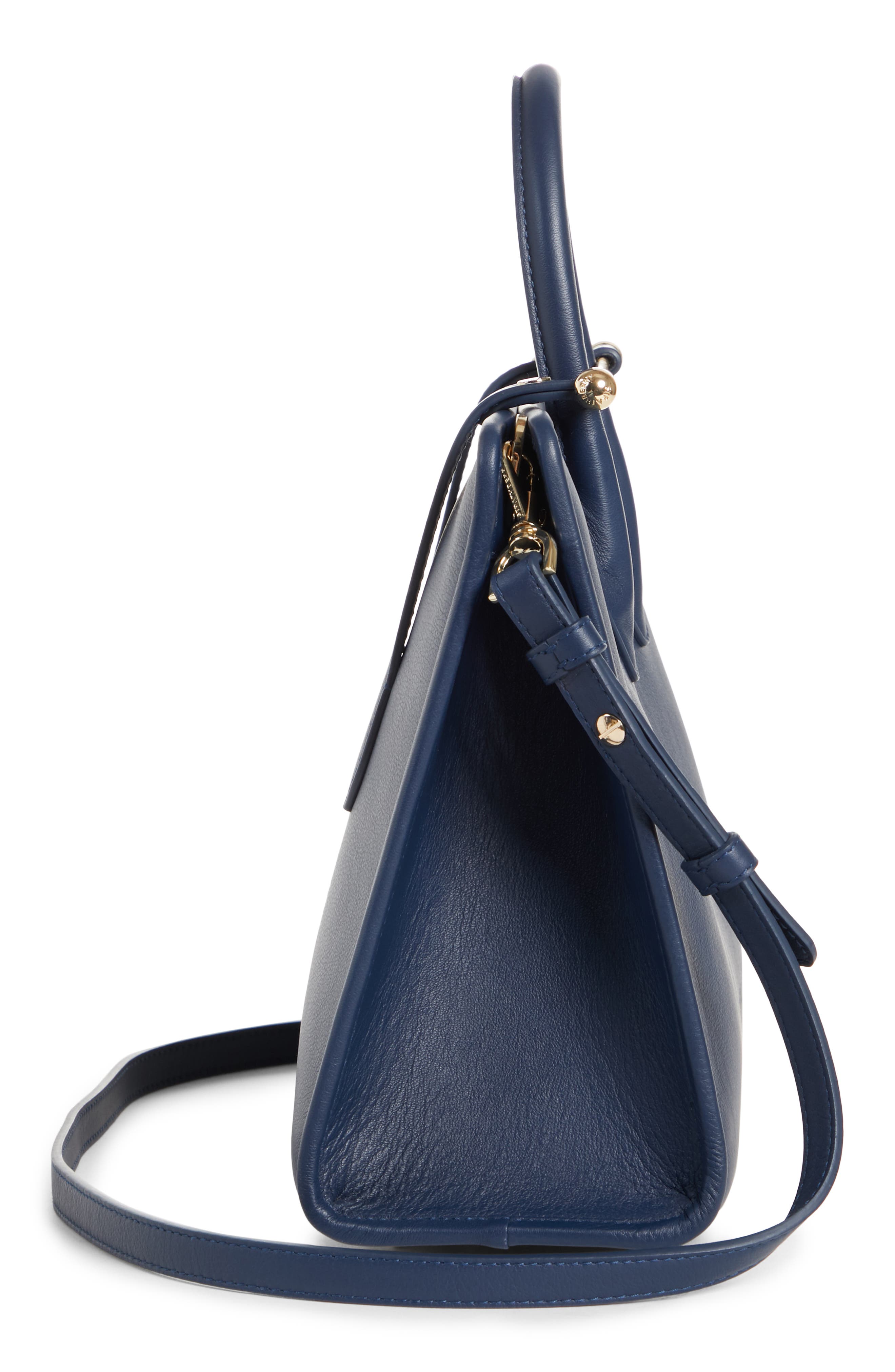 Midi Convertible Tote, Alternate, color, NAVY BLUE