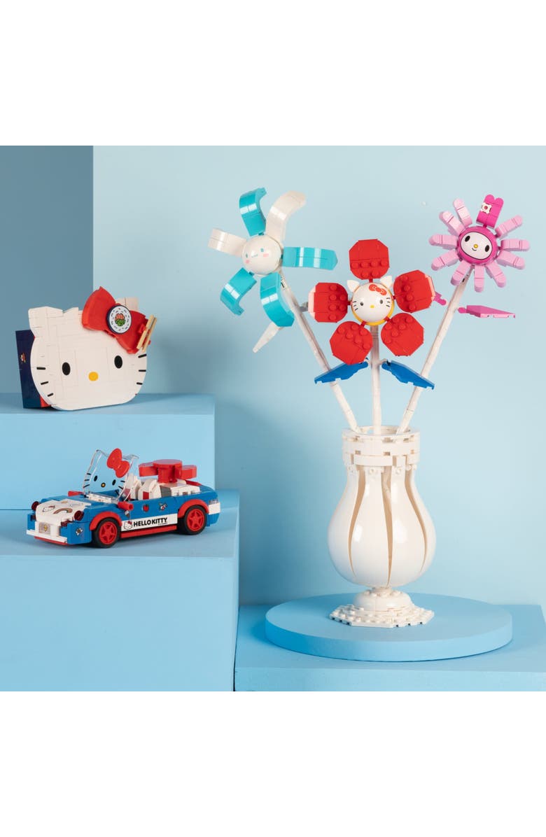 Brickcraft Hello Kitty Cinnamoroll Flower Building Set, Alternate, color, Blue