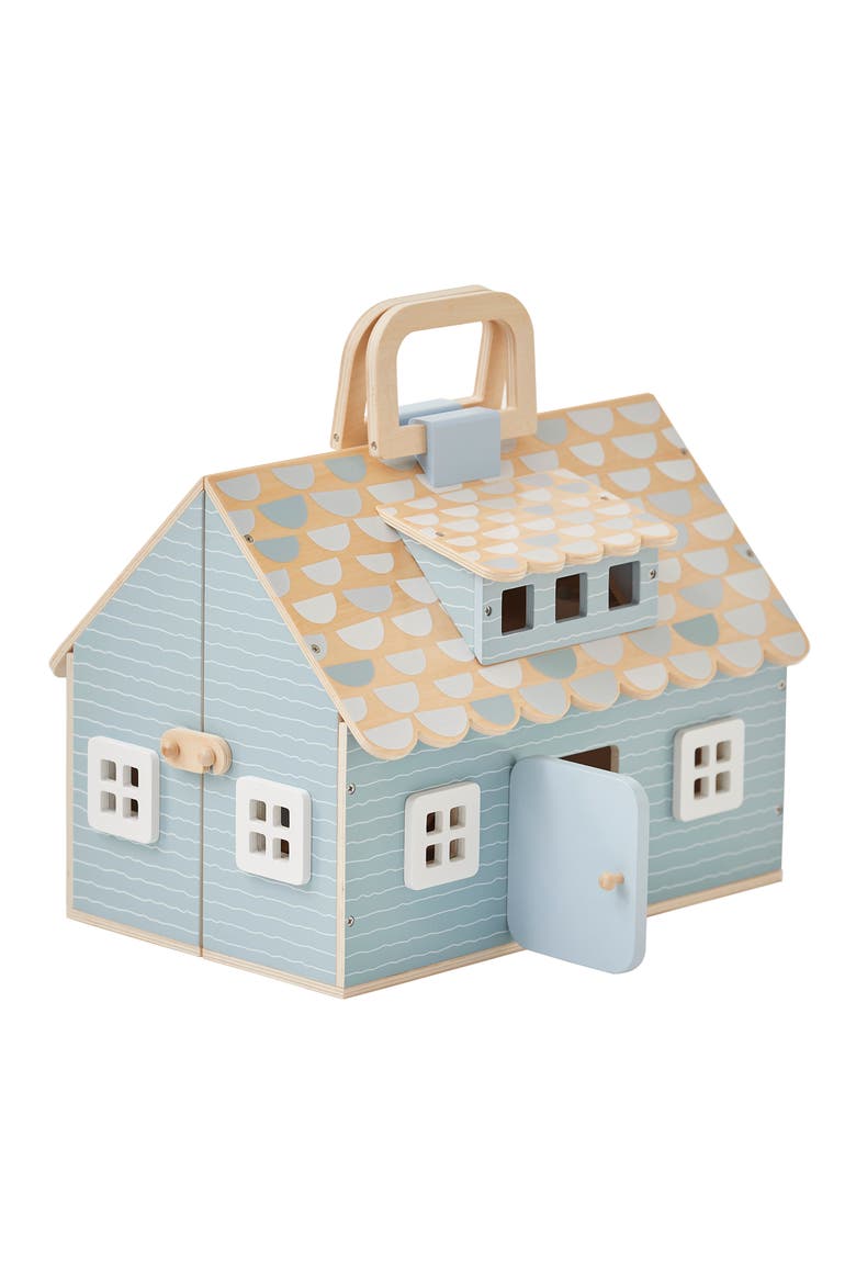 Olivia's World Portable Dollhouse Playset, Alternate, color, GRAY/ WOOD