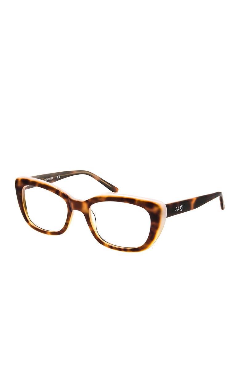 AQS 51mm Lola Cat Eye Acetate Optical Glasses, Alternate, color,