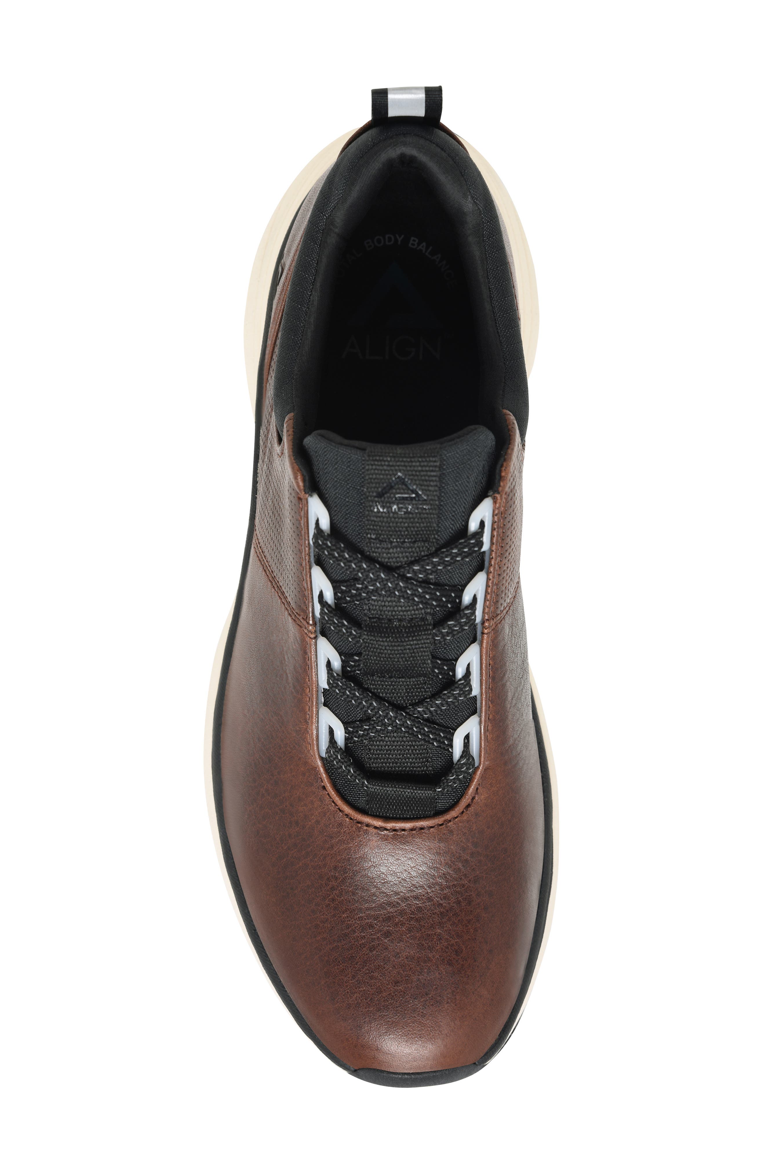 Align Tahoe Leather Sneaker - Wide Width Available, Alternate, color, Brown