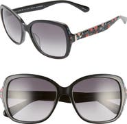 Kate Spade New York karalyns 56mm gradient butterfly sunglasses