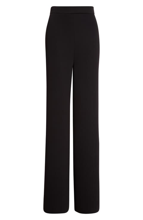 High Waist Cady Straight Leg Pants