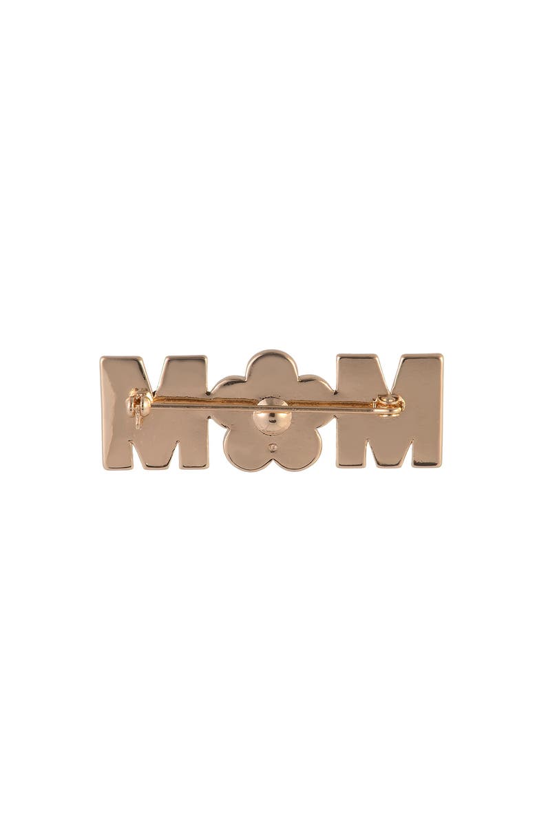 Hallmark Stone and Enamel Mom Pin, Alternate, color, Pink