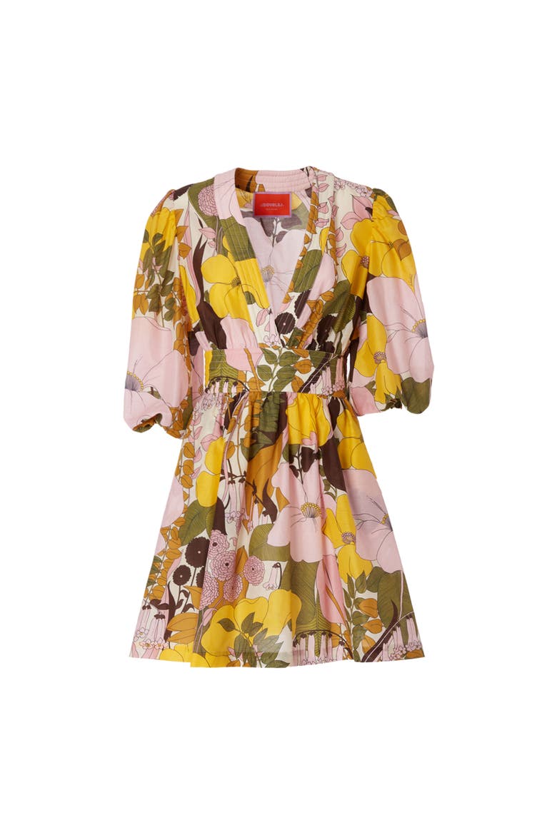 Margherita Dress Big Flower Rose Pink, Alternate, color, Big Flower Rose Pink