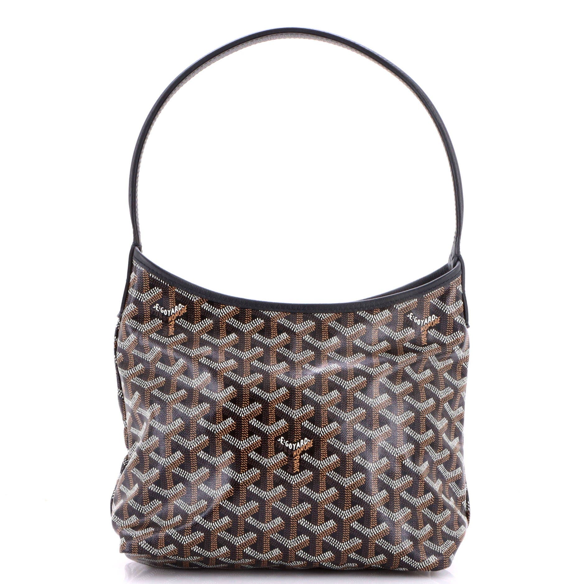 Boheme Hobo Coated Canvas Mini, Main, color, Black