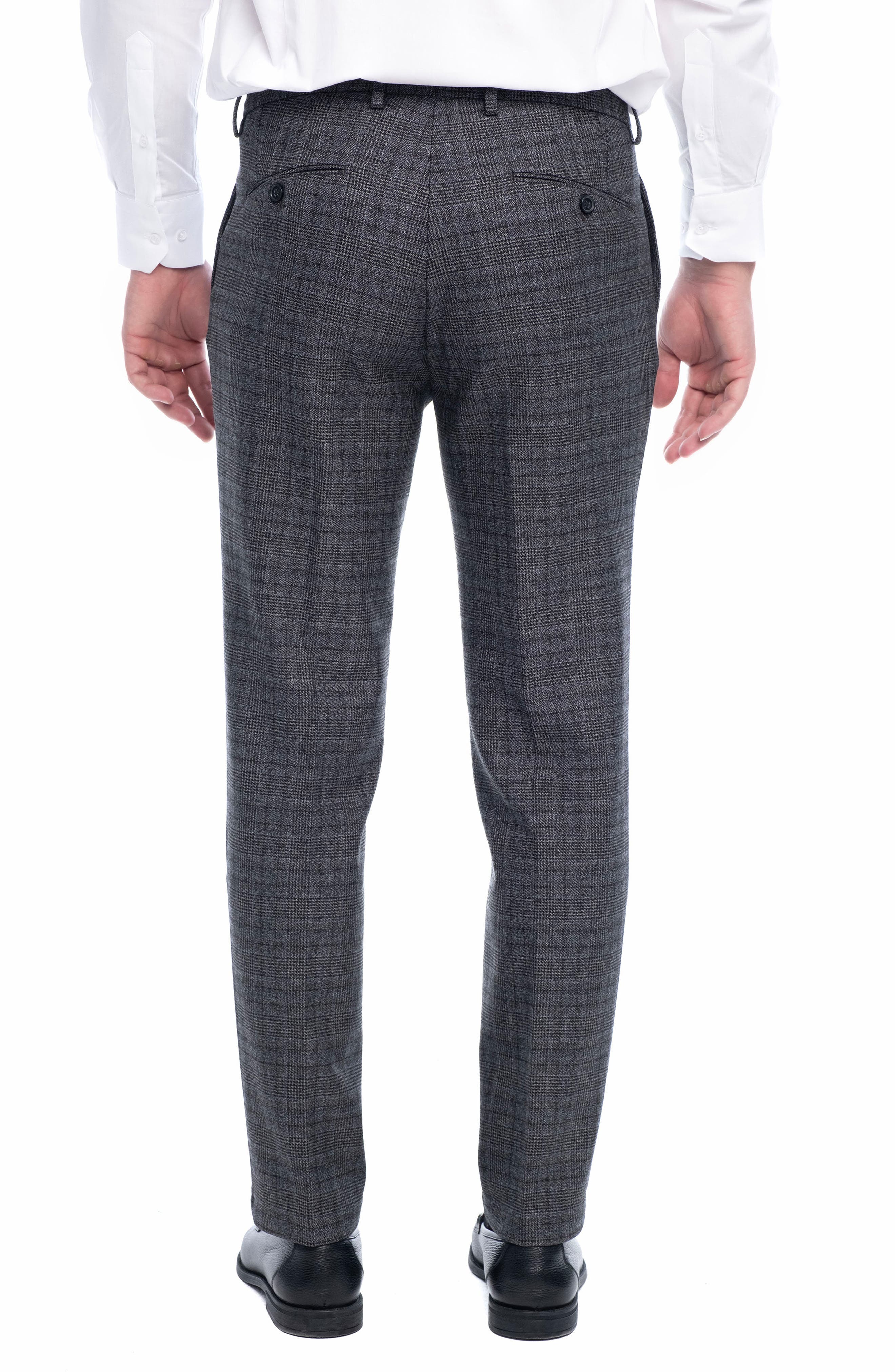 Tirfon Plaid Straight Leg Pants - image 2