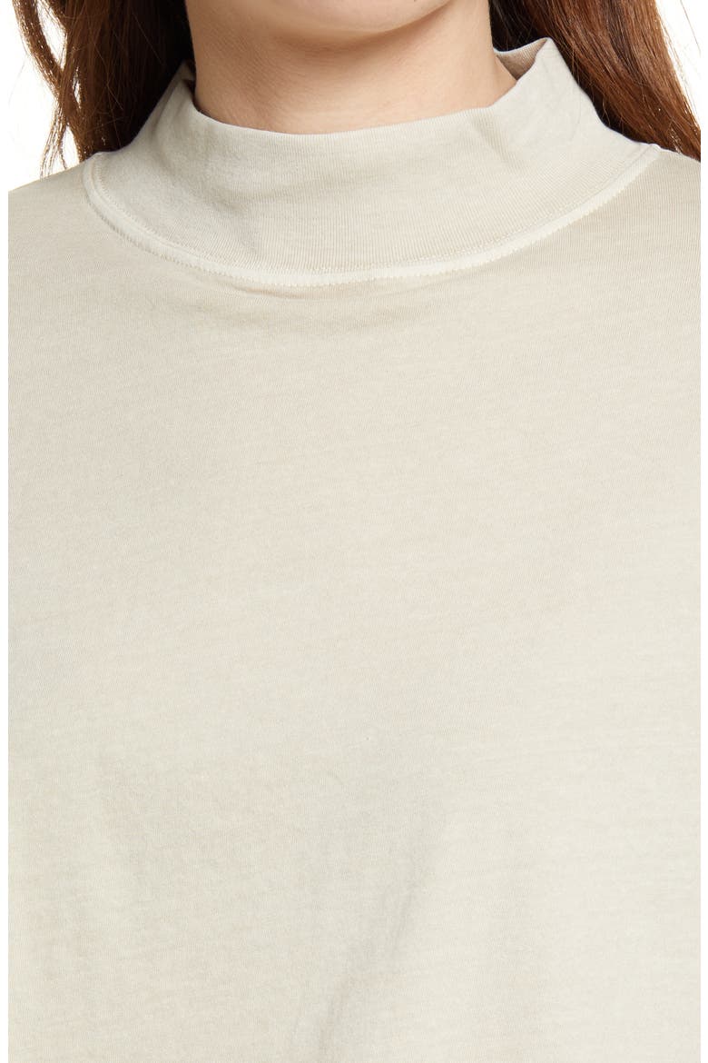 We the Free Fearless Mock Neck Top, Alternate, color, QUILL