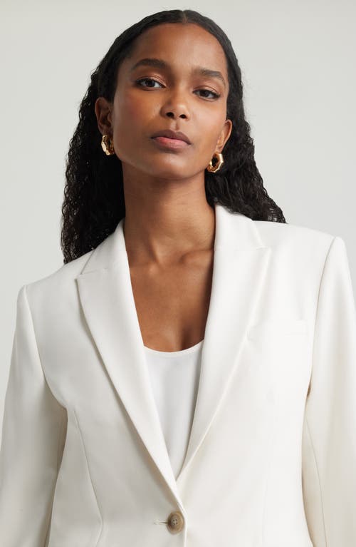 Nordstrom Relaxed Fit Blazer In Ivory Tofu