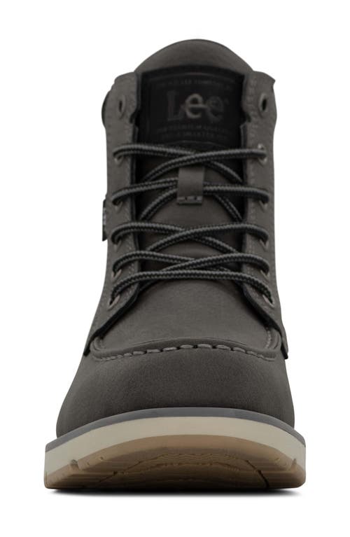 Lee Waylon Lace-up Boot In Gray