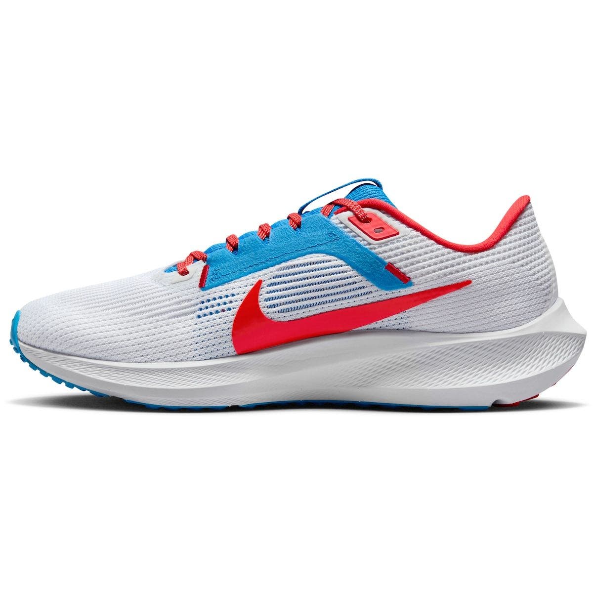Nike Unisex Nike  White Delaware State Hornets Zoom Pegasus 40 Running Shoe, Alternate, color, 