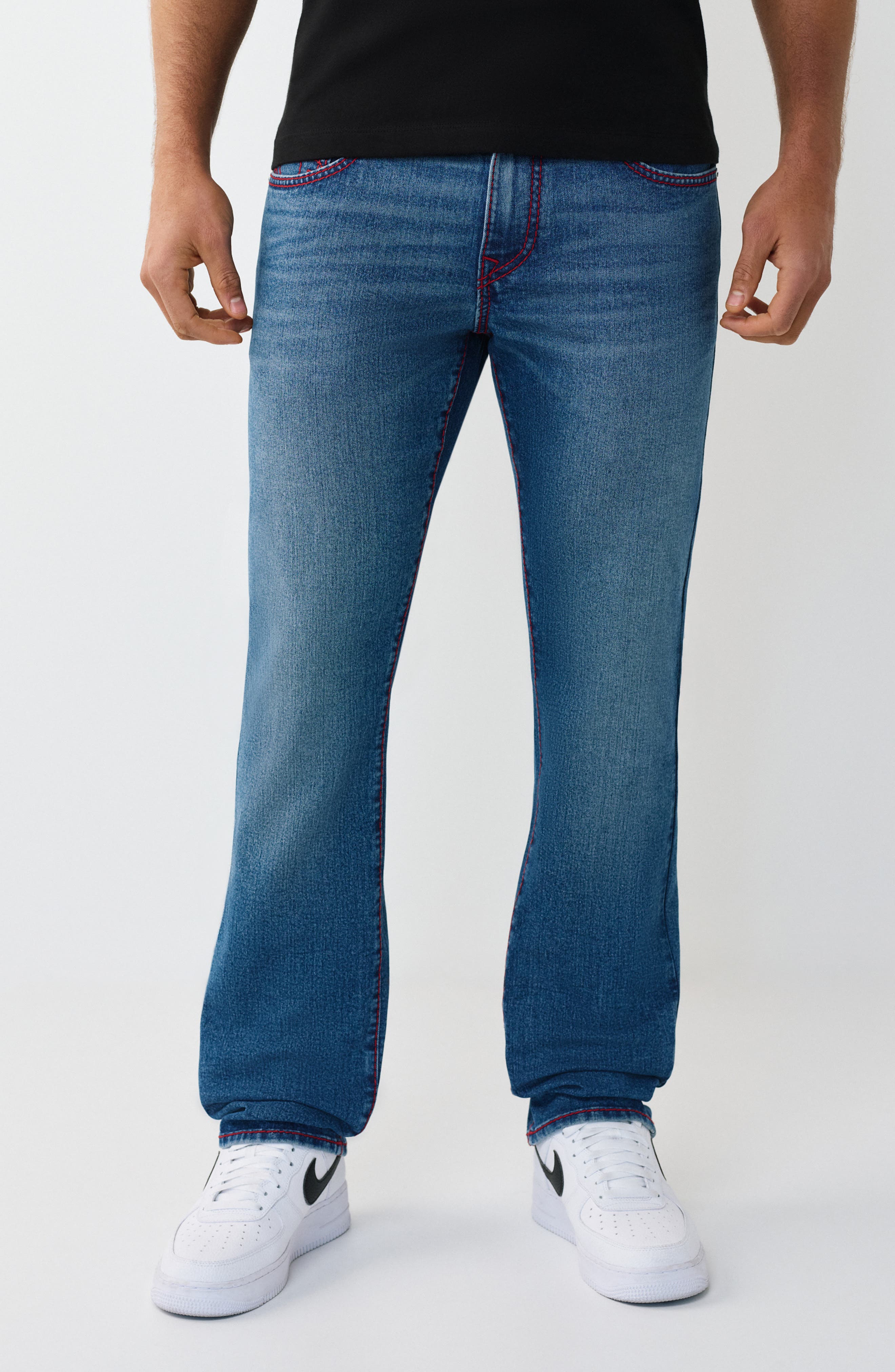 True Religion Ricky Big T Straight Leg Jeans
