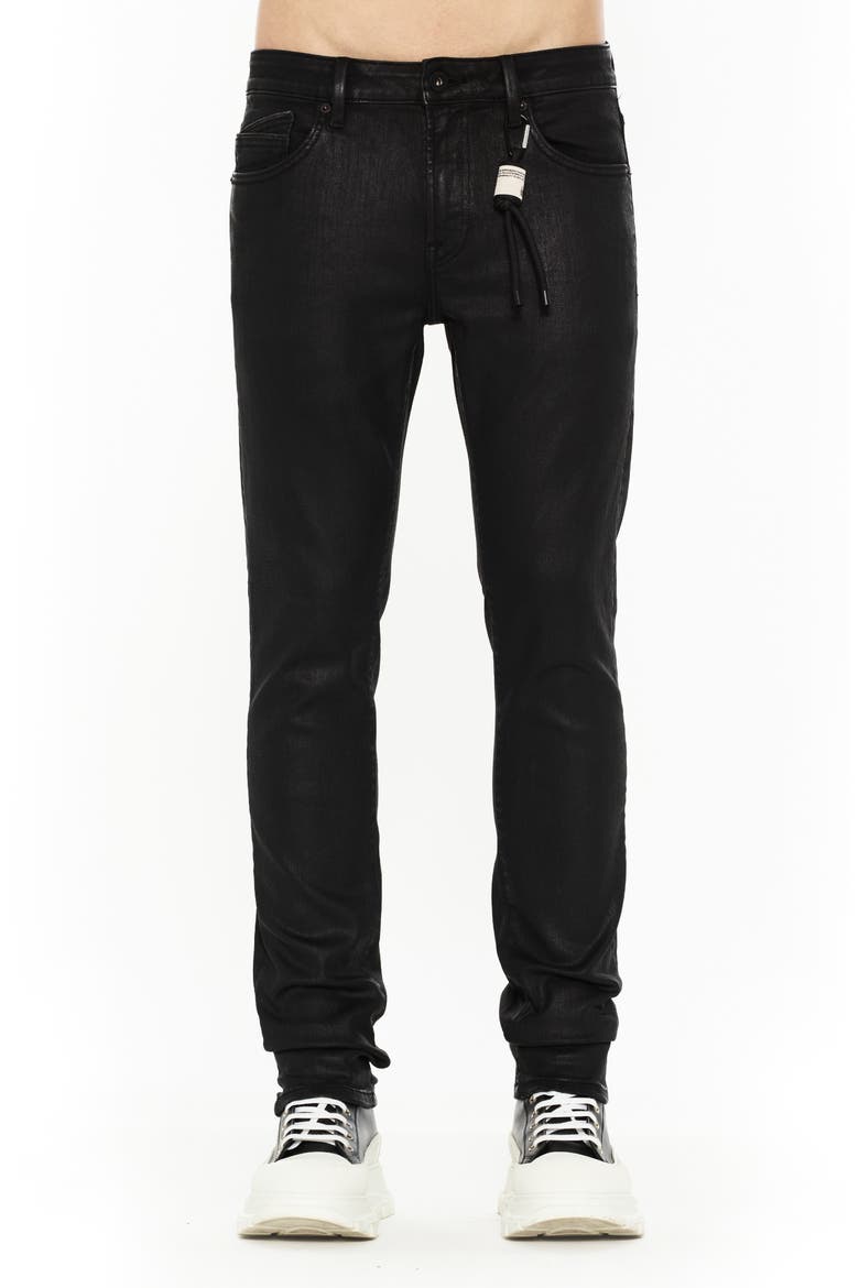 Rocker Slim 602 Jeans, Main, color, BLACK COATED