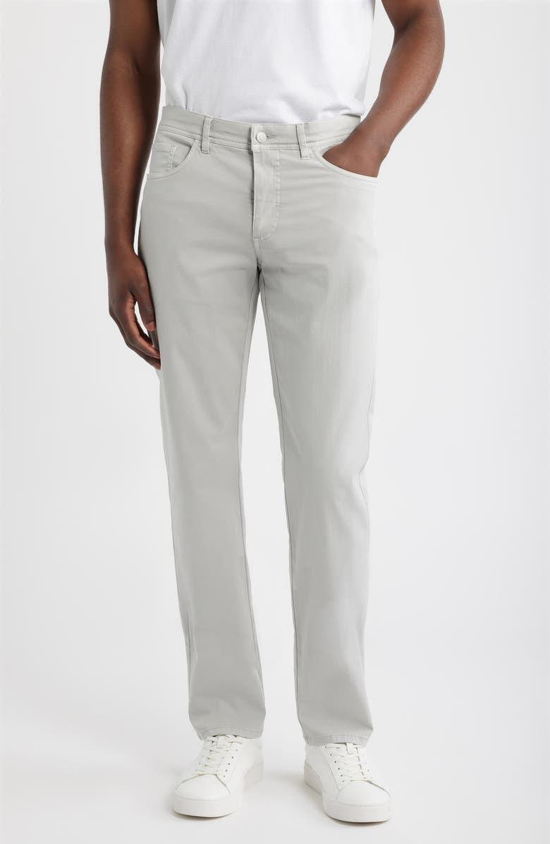 Scott Barber Savannah Straight Leg Twill 5-Pocket Pants, Main, color, Mist
