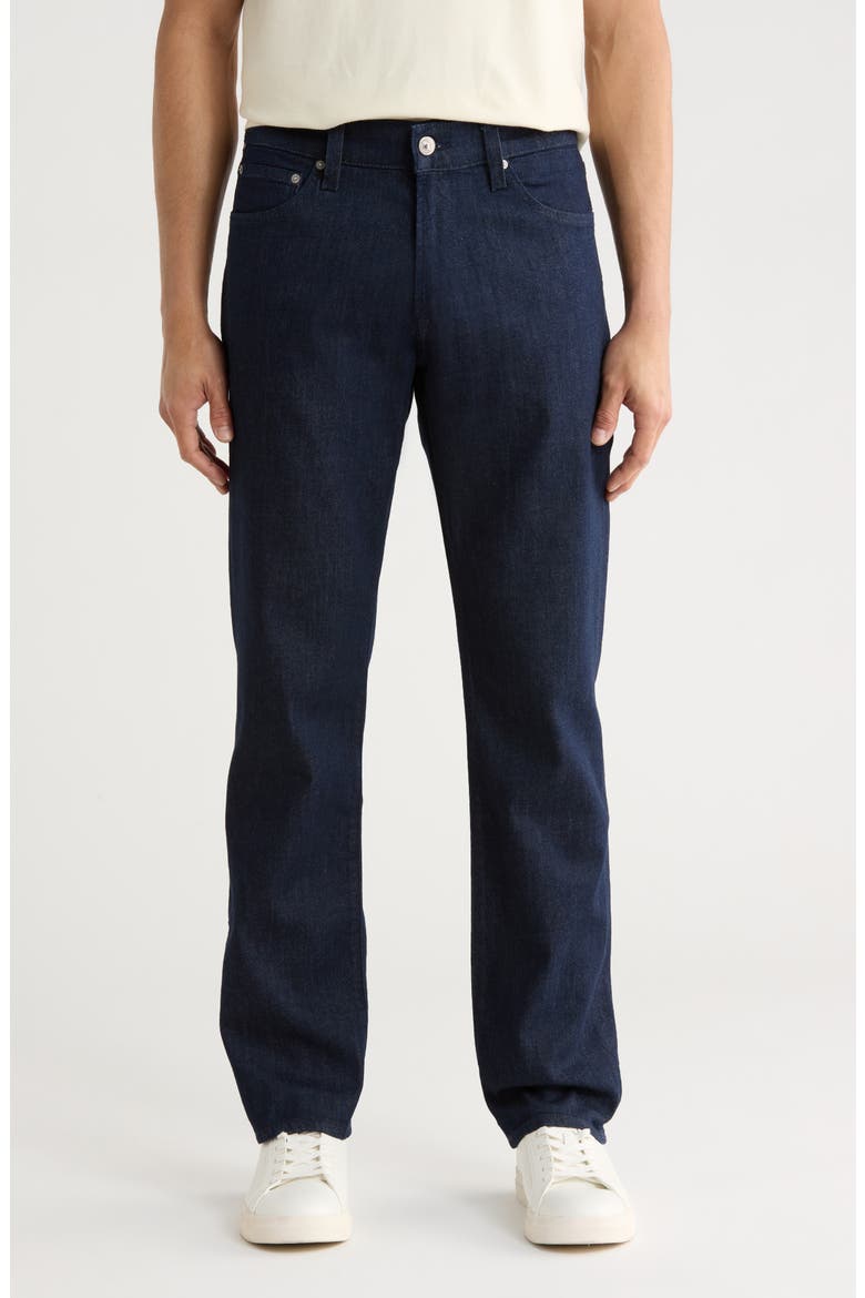 Elijah Relaxed Straight Leg Jeans, Main, color, RINSE RINSE IN