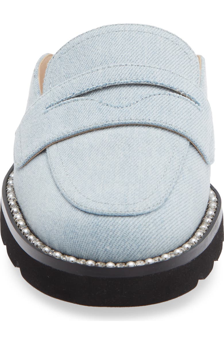 Stuart Weitzman Monty Mule, Alternate, color, Light Blue