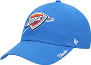 '47 Women's '47 Blue Oklahoma City Thunder Miata Clean Up Logo Adjustable Hat