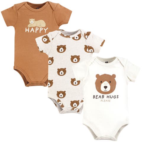 Soft Cotton Bodysuit Triple Pack