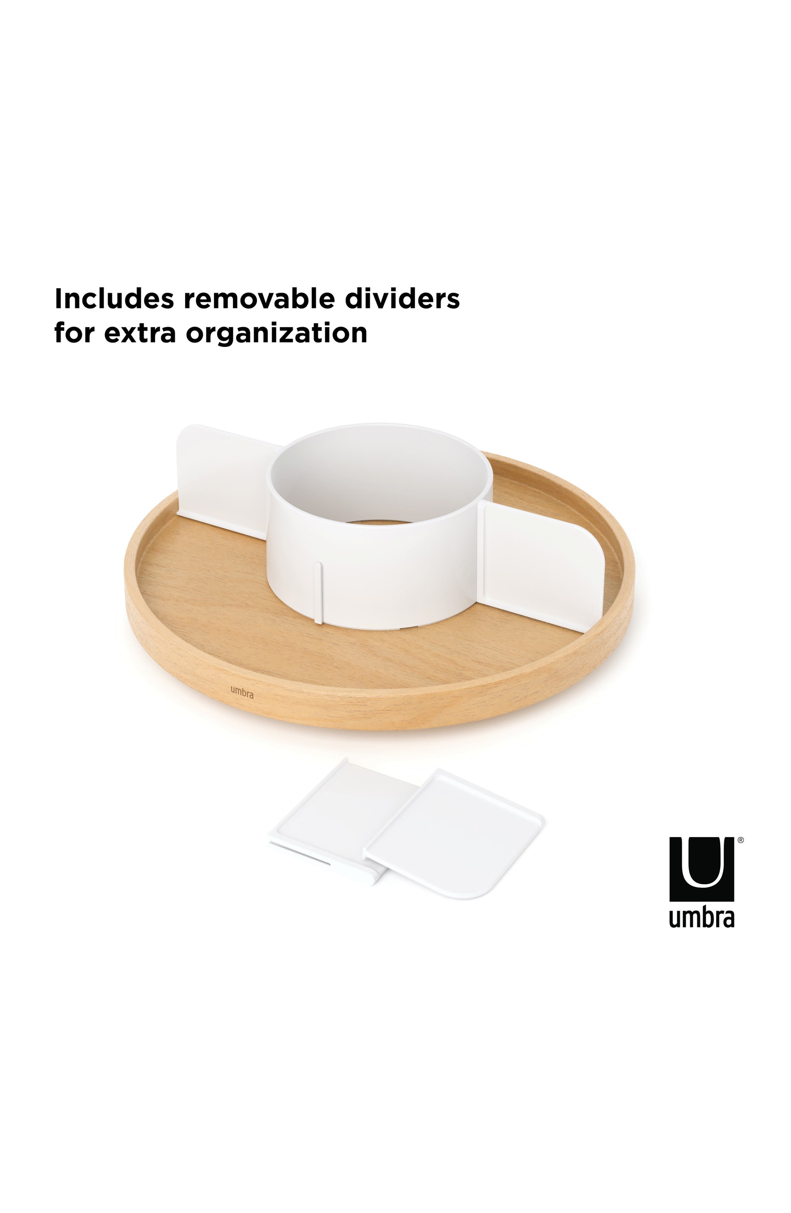 Umbra Bellwood Lazy Susan Divided Storage Tray | Nordstromrack