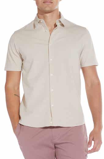 Civil Society Seersucker Short Sleeve Button-Up Shirt