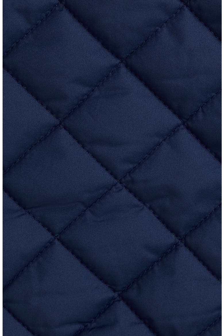 Water Repellent Quilted Barn Jacket, Alternate, color, NEWPORT NAVY