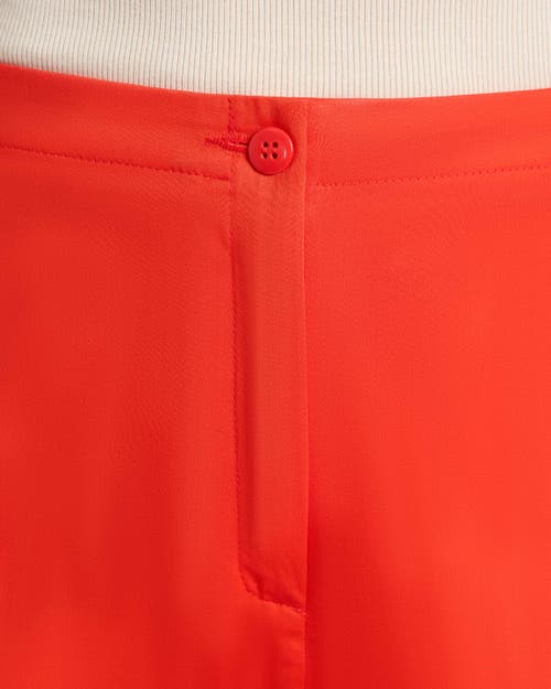 Santorelli Roma Cropped Straight-leg Stretch Cotton Pants