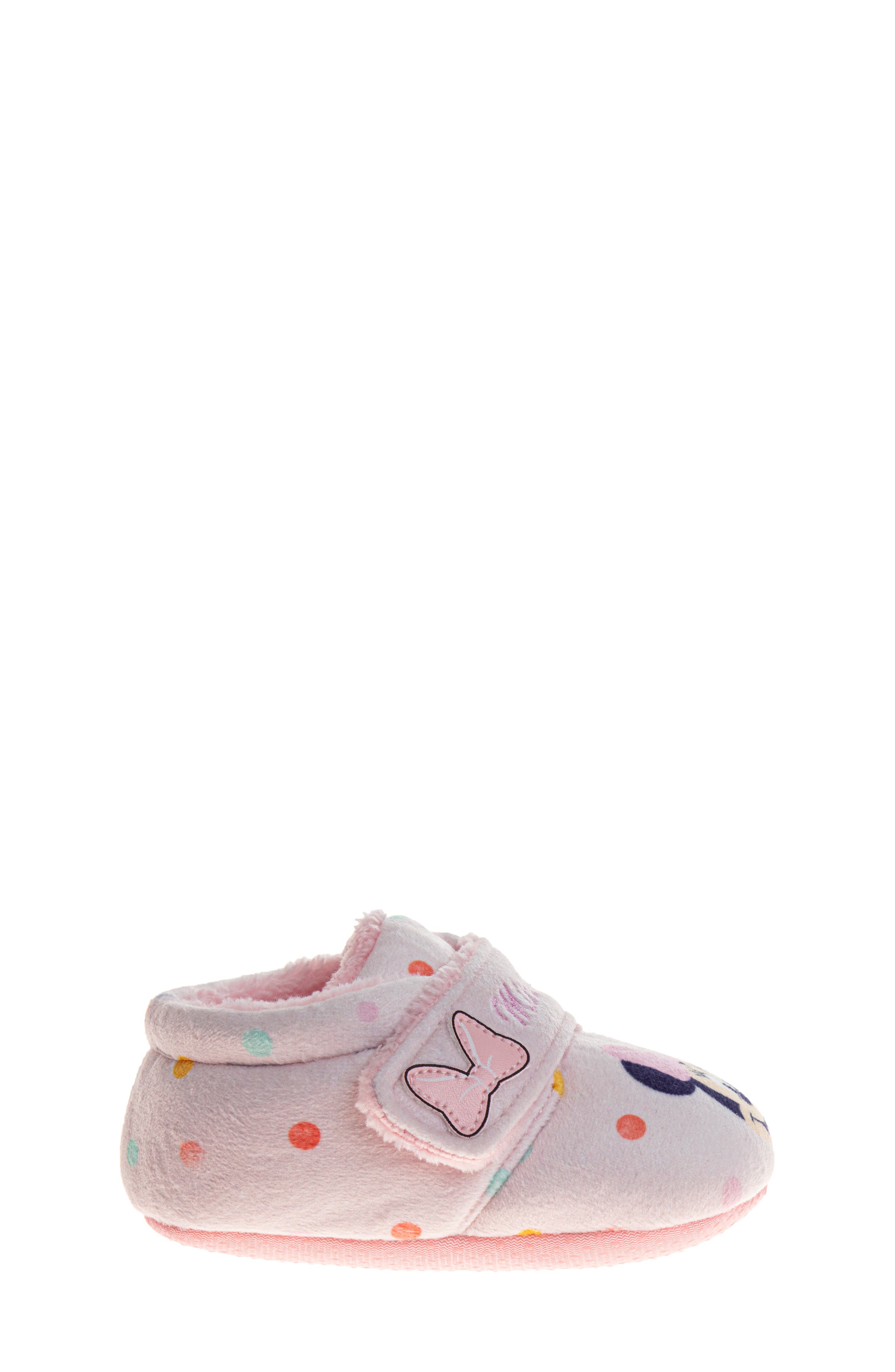 JOSMO Disney Minnie Mouse Crib Shoe, Alternate, color, Pink