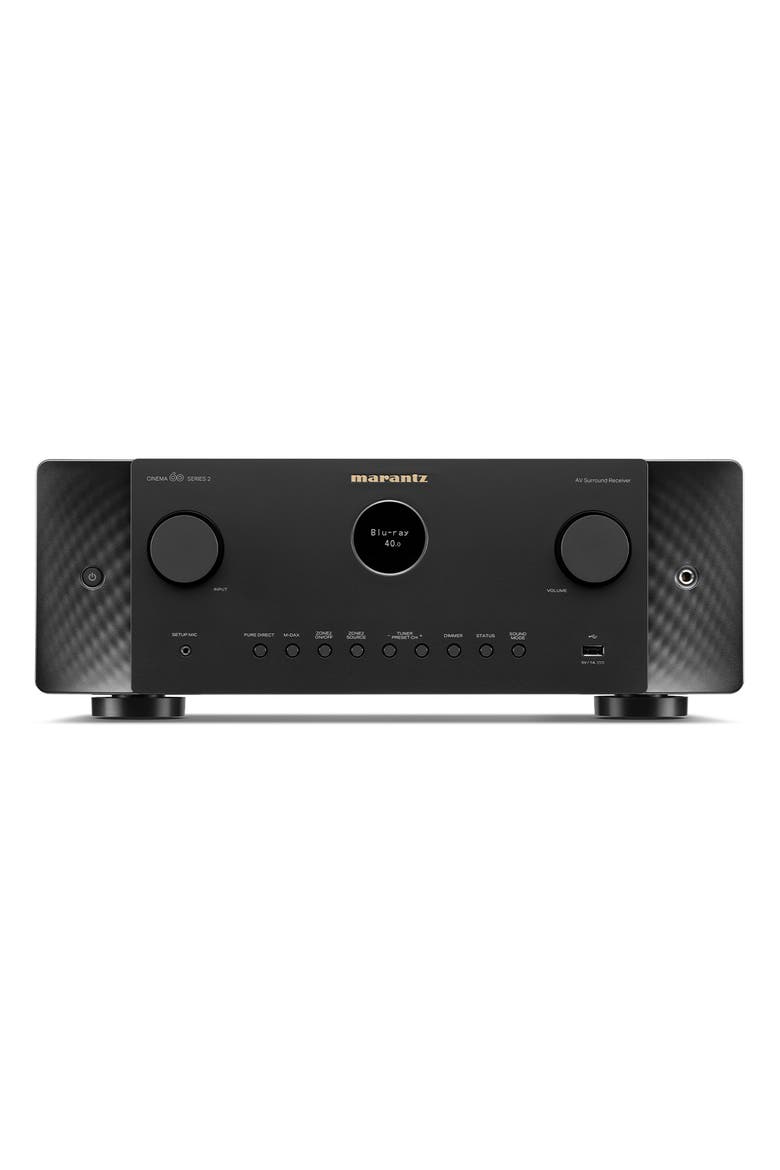 Cinema 60 S2 7.2 Channel 8K Home Theater Receiver, Main, color, Black
