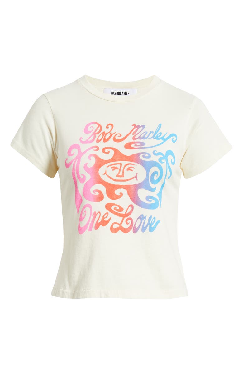 Daydreamer Bob Marley One Love Gradient Graphic T-shirt, Alternate, color, Stone Vintage