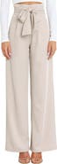 Petal & Pup Kieran Tie Waist Wide Leg Pants