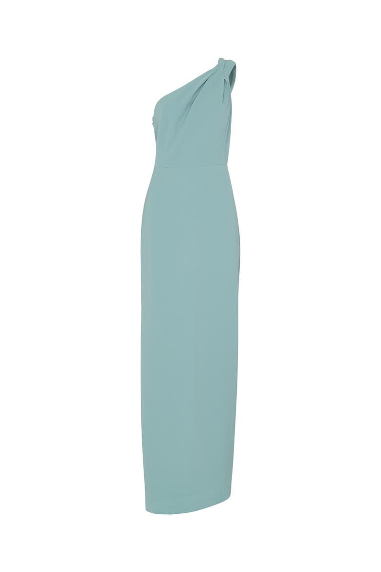 Bethan One Shoulder Maxi Dress, Alternate, color, Sage Green