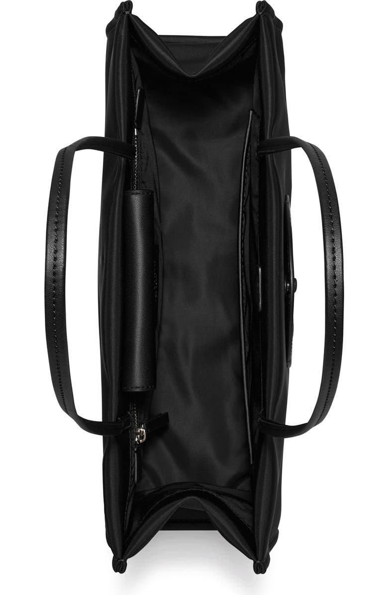 Tory Burch Ella East/West Tote, Alternate, color, Black