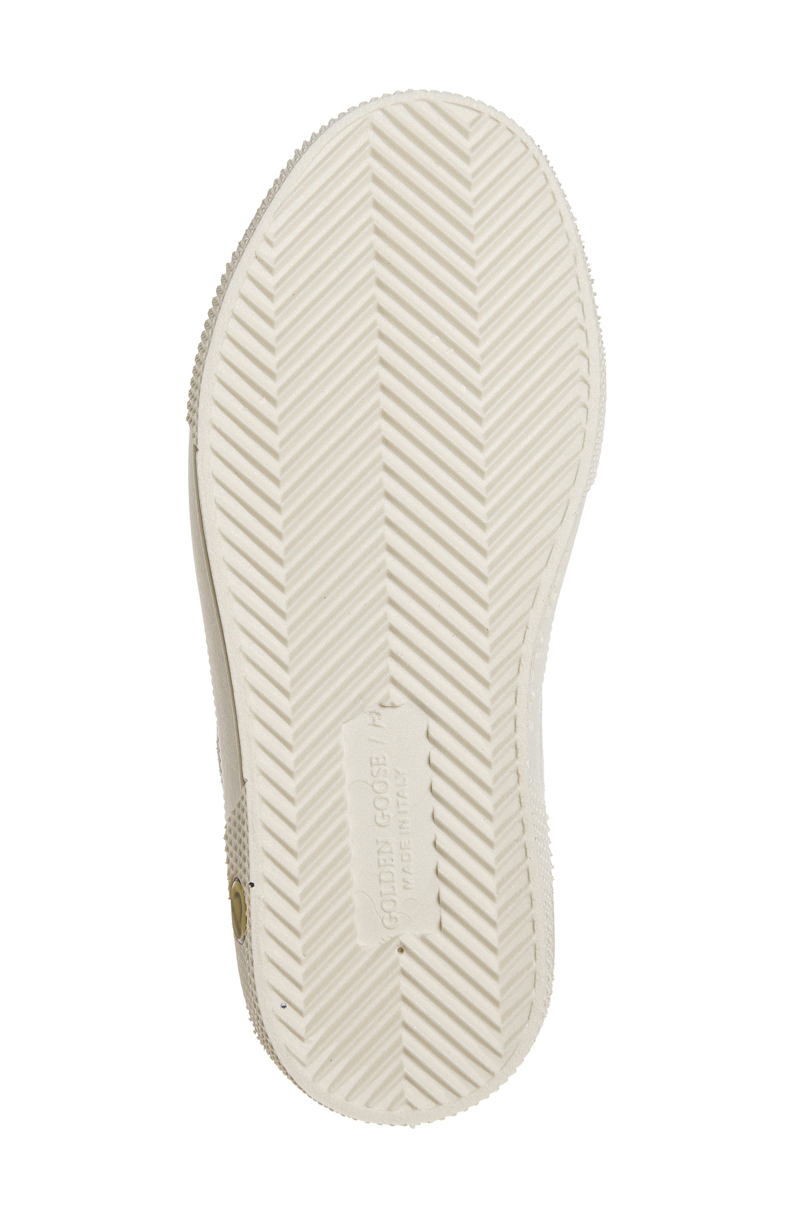 Golden Goose May School Sneaker, Alternate, color, Platinum