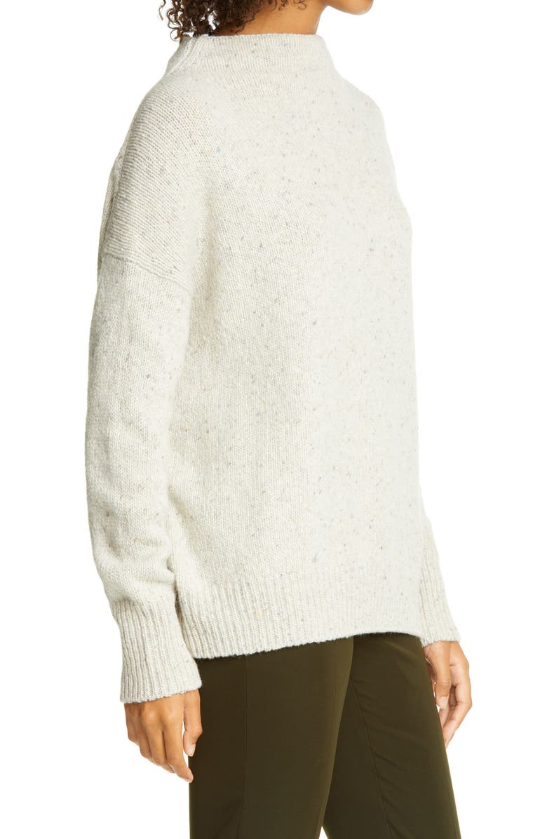 Vince Funnel Neck Wool Blend Sweater, Alternate, color, Shearer