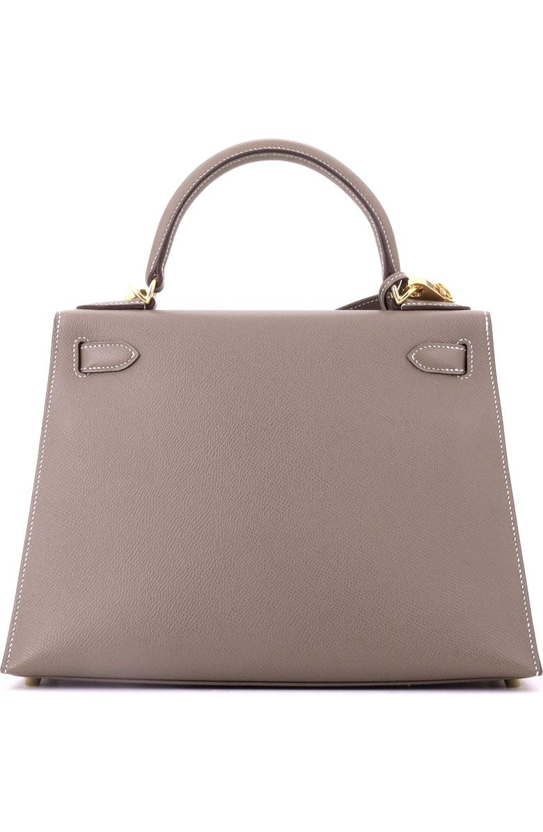 Pre-Owned Hermes Kelly Handbag Grey Epsom with Gold Hardware 28, Alternate, color, Etoupe