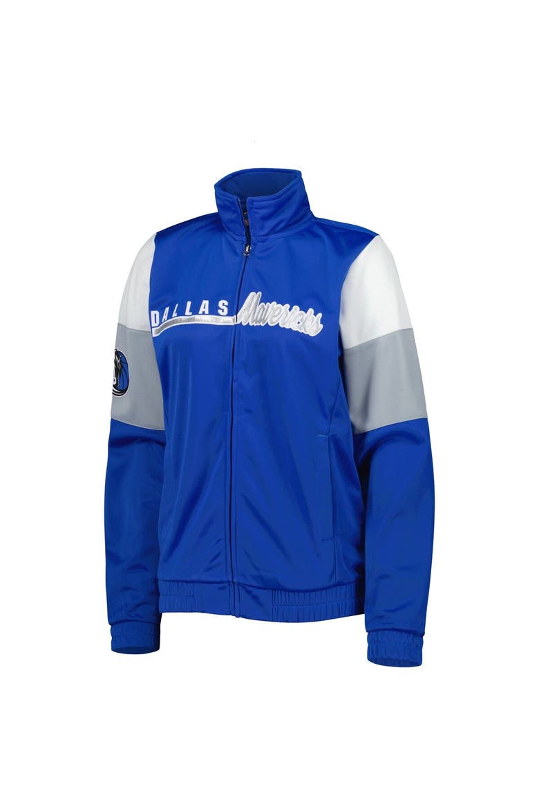Women's G-III 4Her by Carl Banks Blue Dallas Mavericks Change Up Full-Zip Track Jacket, Alternate, color, Blue