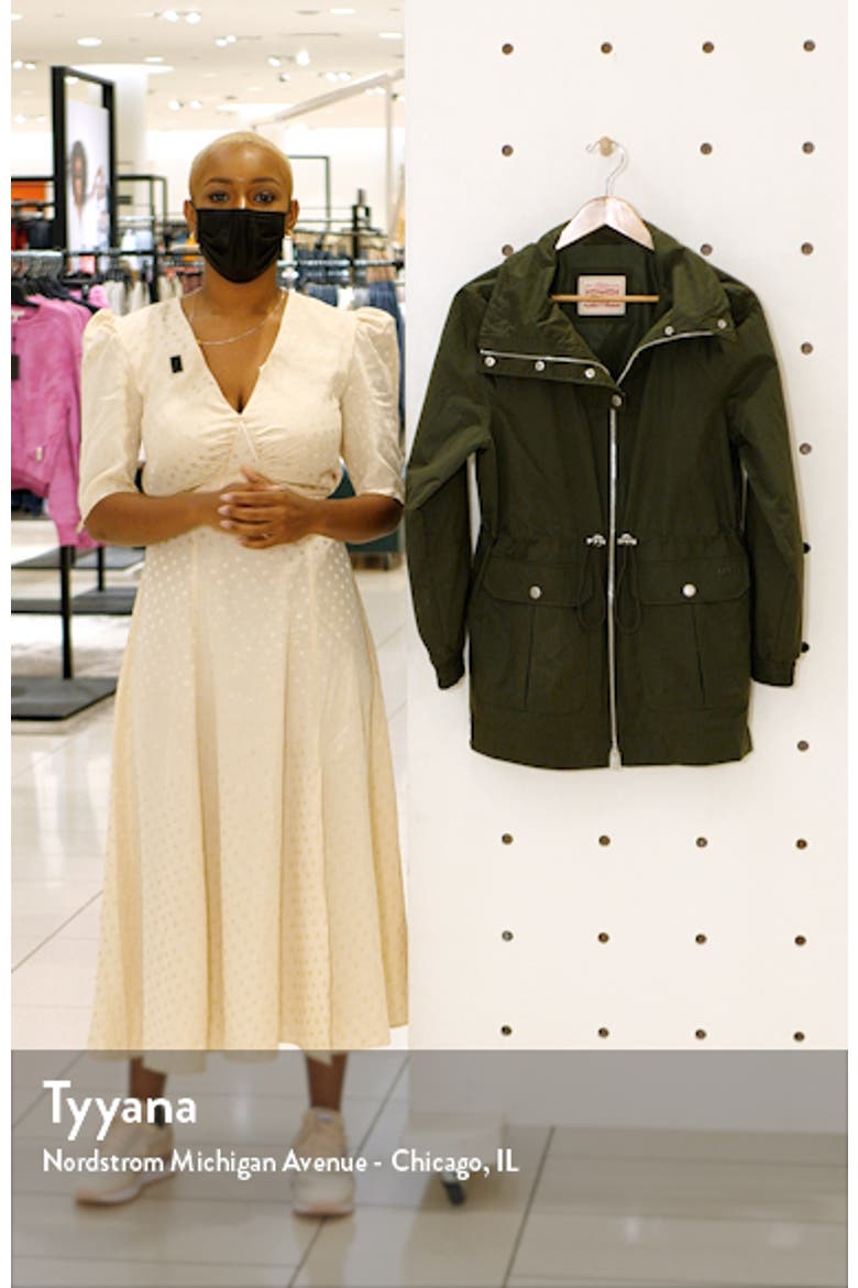 Levi's® Women's Cinch Waist Anorak Rain Jacket video