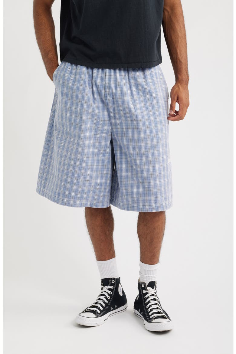 Pattern Boxer Shorts, Main, color, PLAID