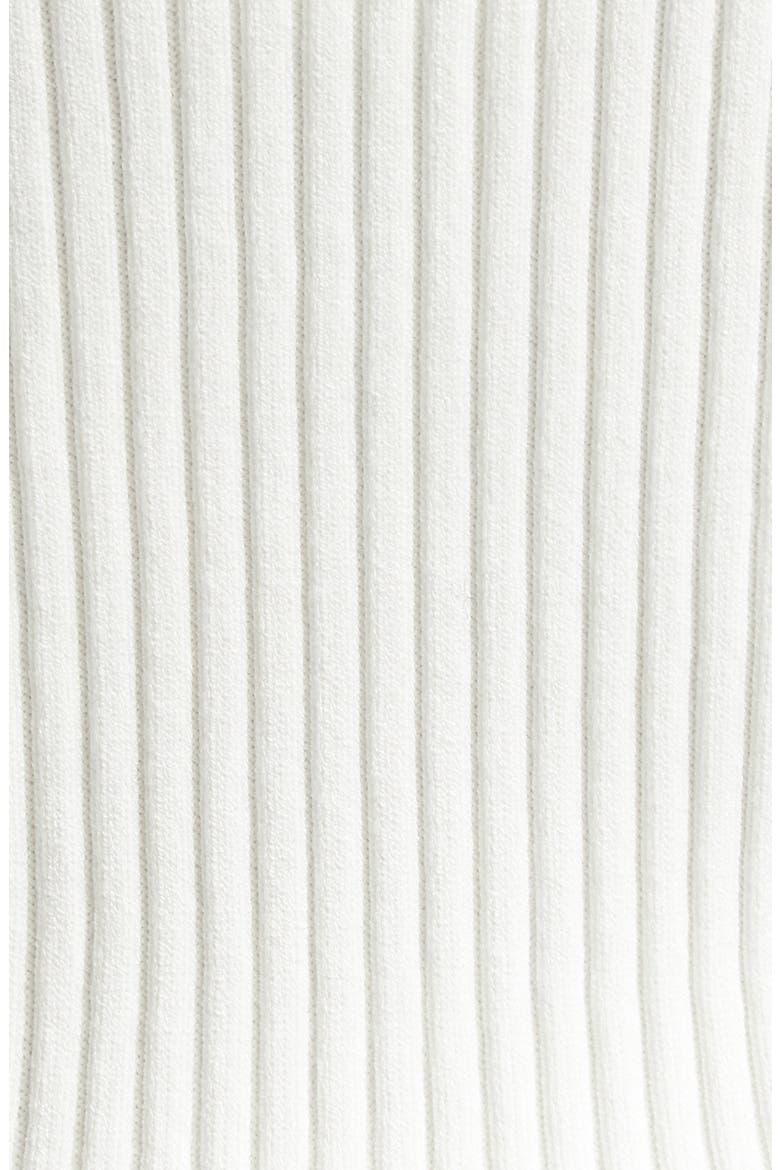 Logo Rib Tank Top, Alternate, color, HERITAGE WHITE