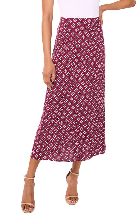 Side Slit Midi Skirt
