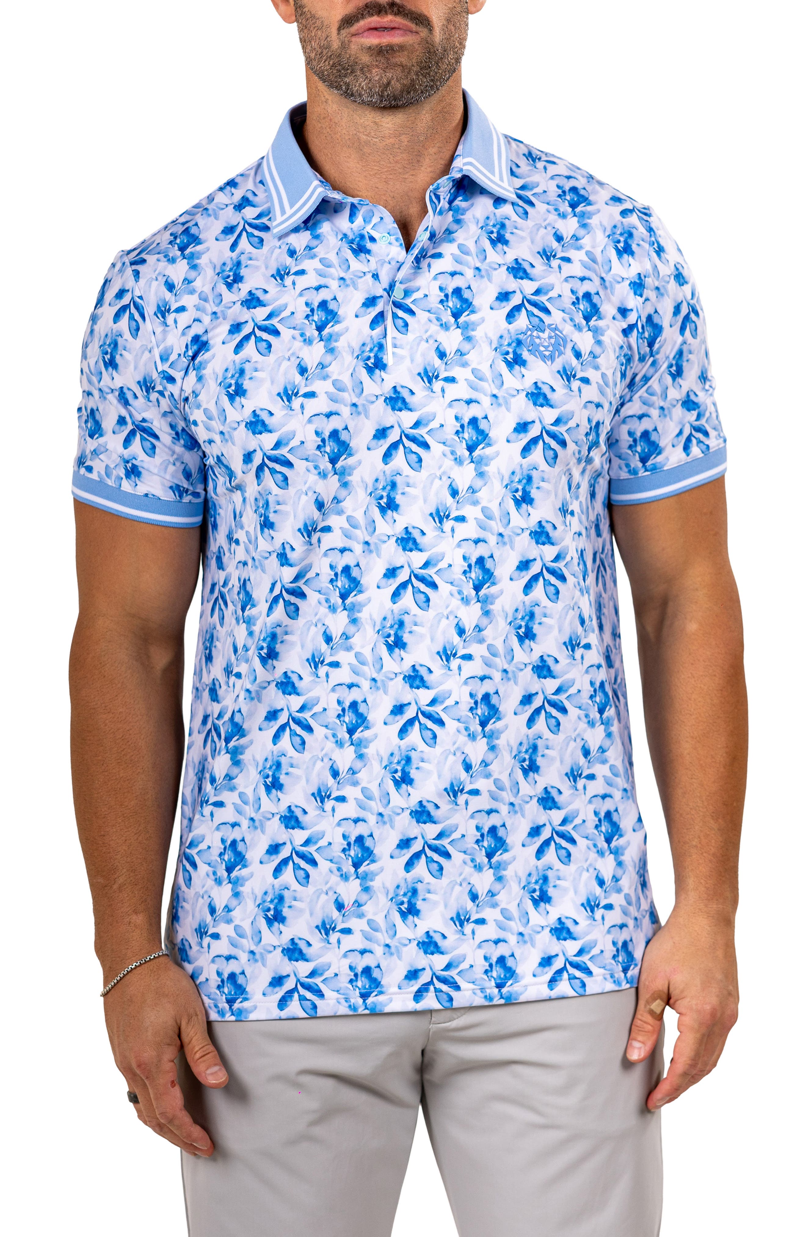 Martyr00008 Print Golf Polo