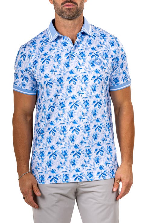 Martyr00008 Print Golf Polo