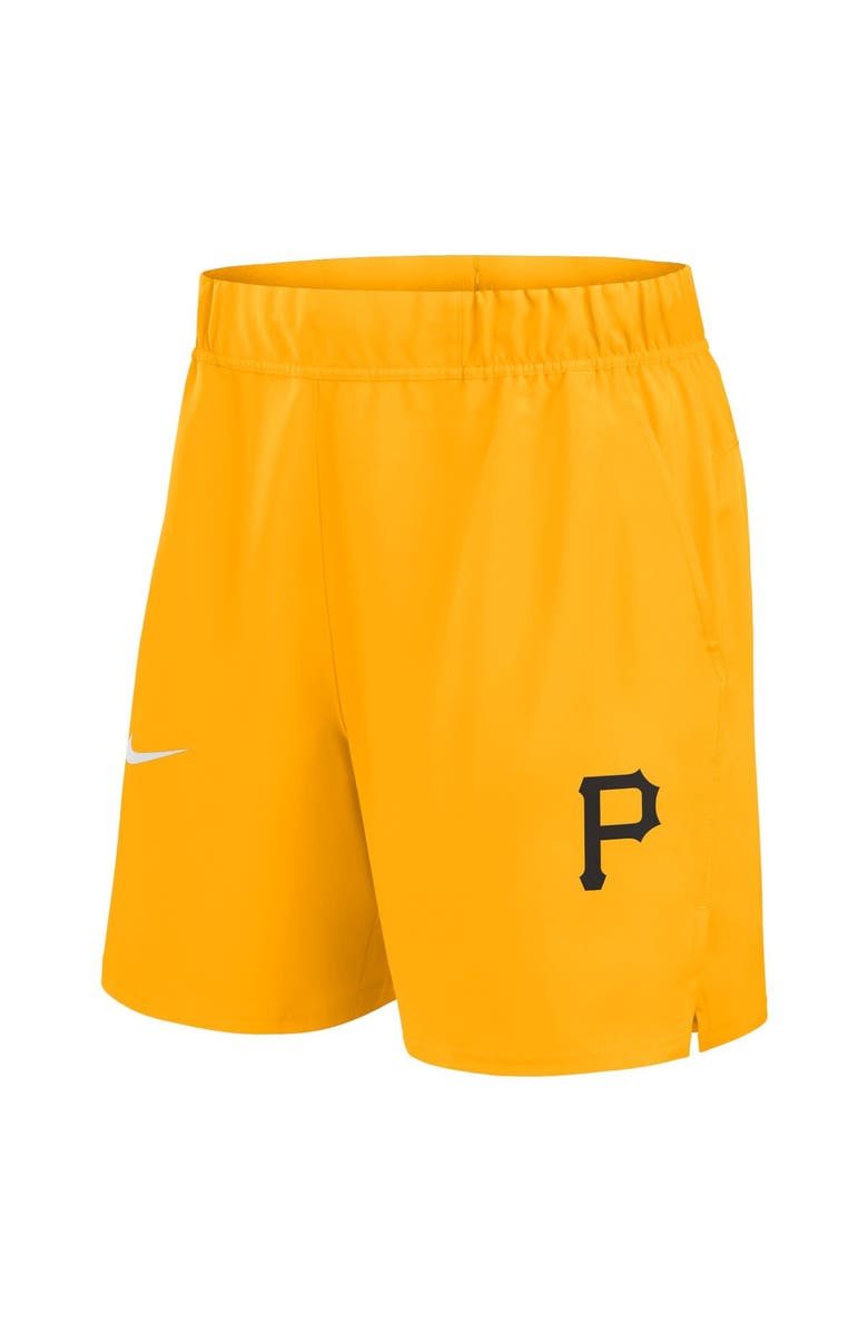 Nike Men's Nike Gold Pittsburgh Pirates Woven Victory Performance Shorts, Alternate, color, 