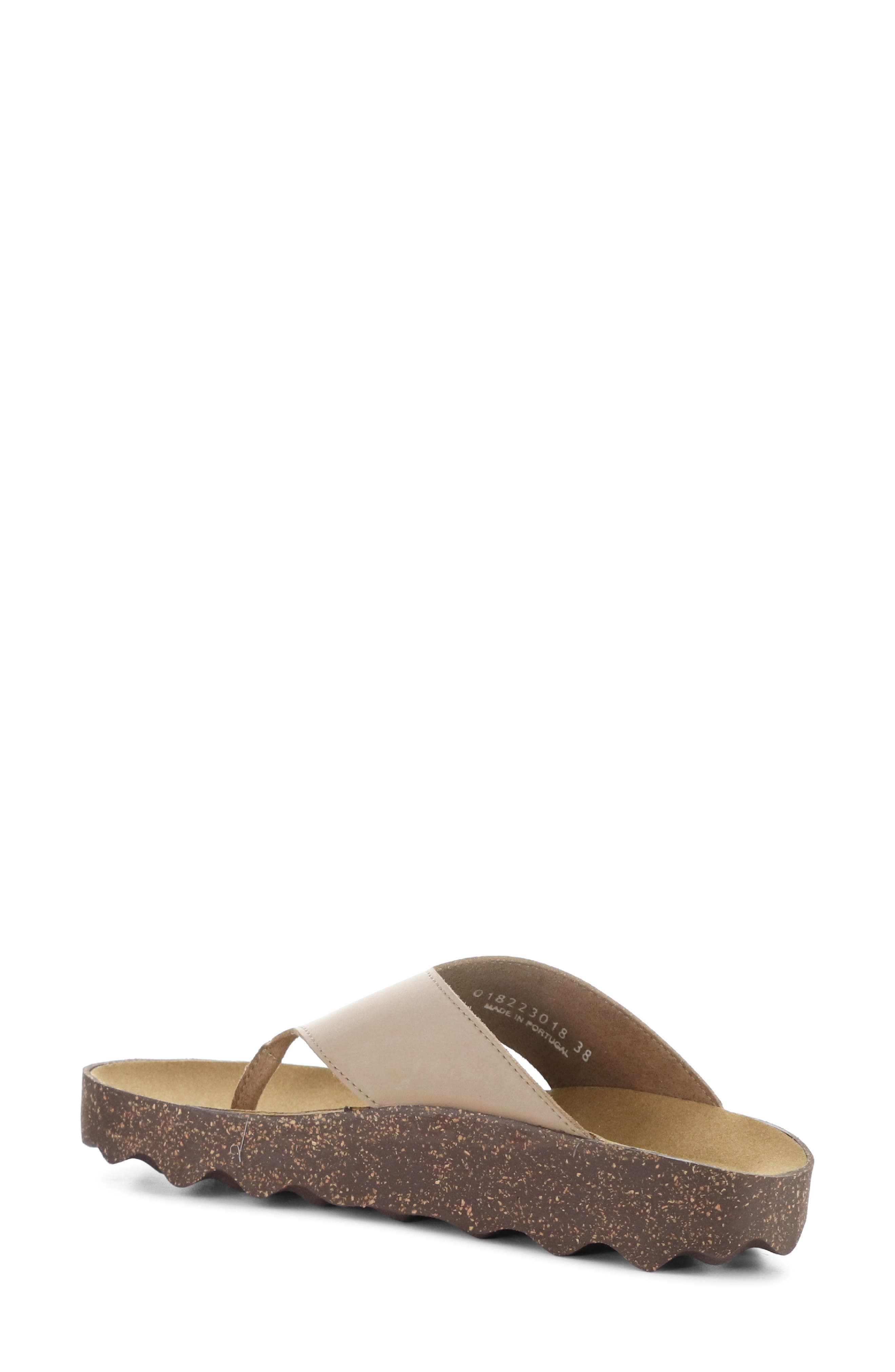 Asportuguesas by Fly London Cami Platform Flip Flop, Alternate, color, Sand