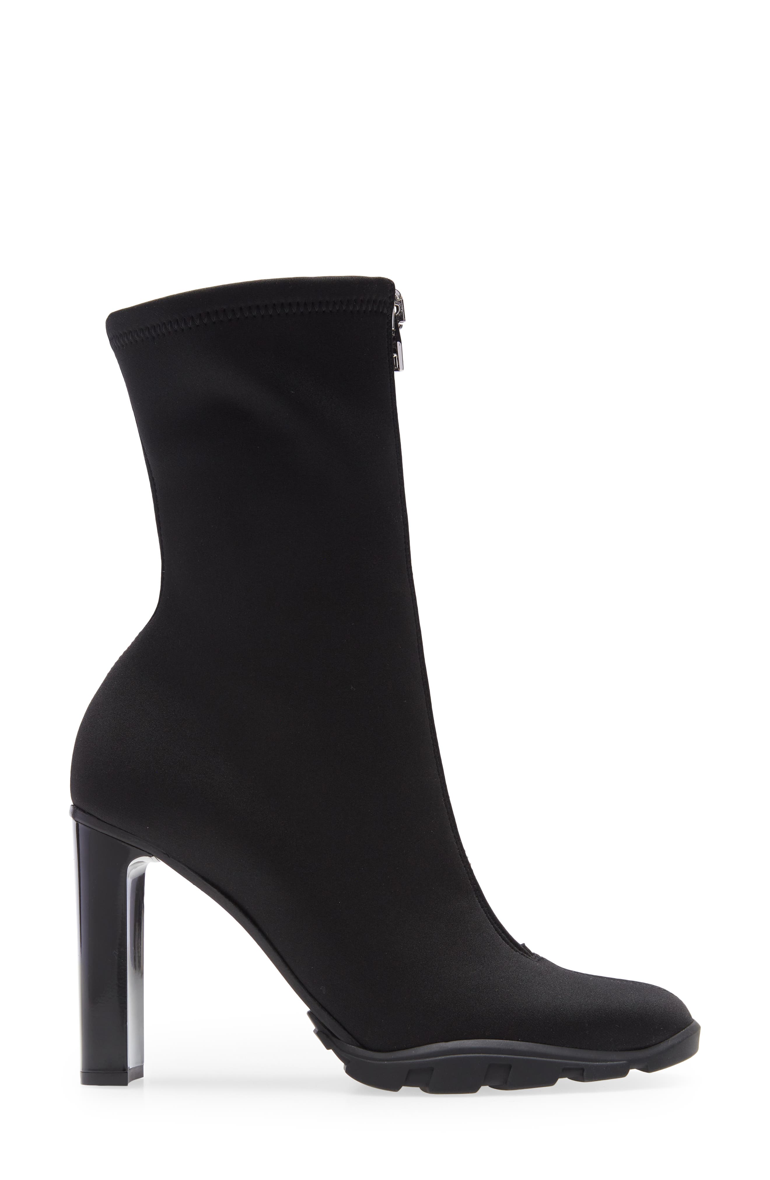 McQueen Alexander McQueen Slim Tread Bootie, Alternate, color, 