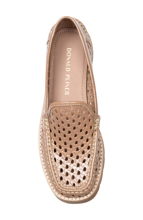 Donald Pliner Ombree Loafer In Brown