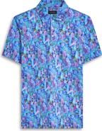Bugatchi Victor OoohCotton® Pineapple Print Polo