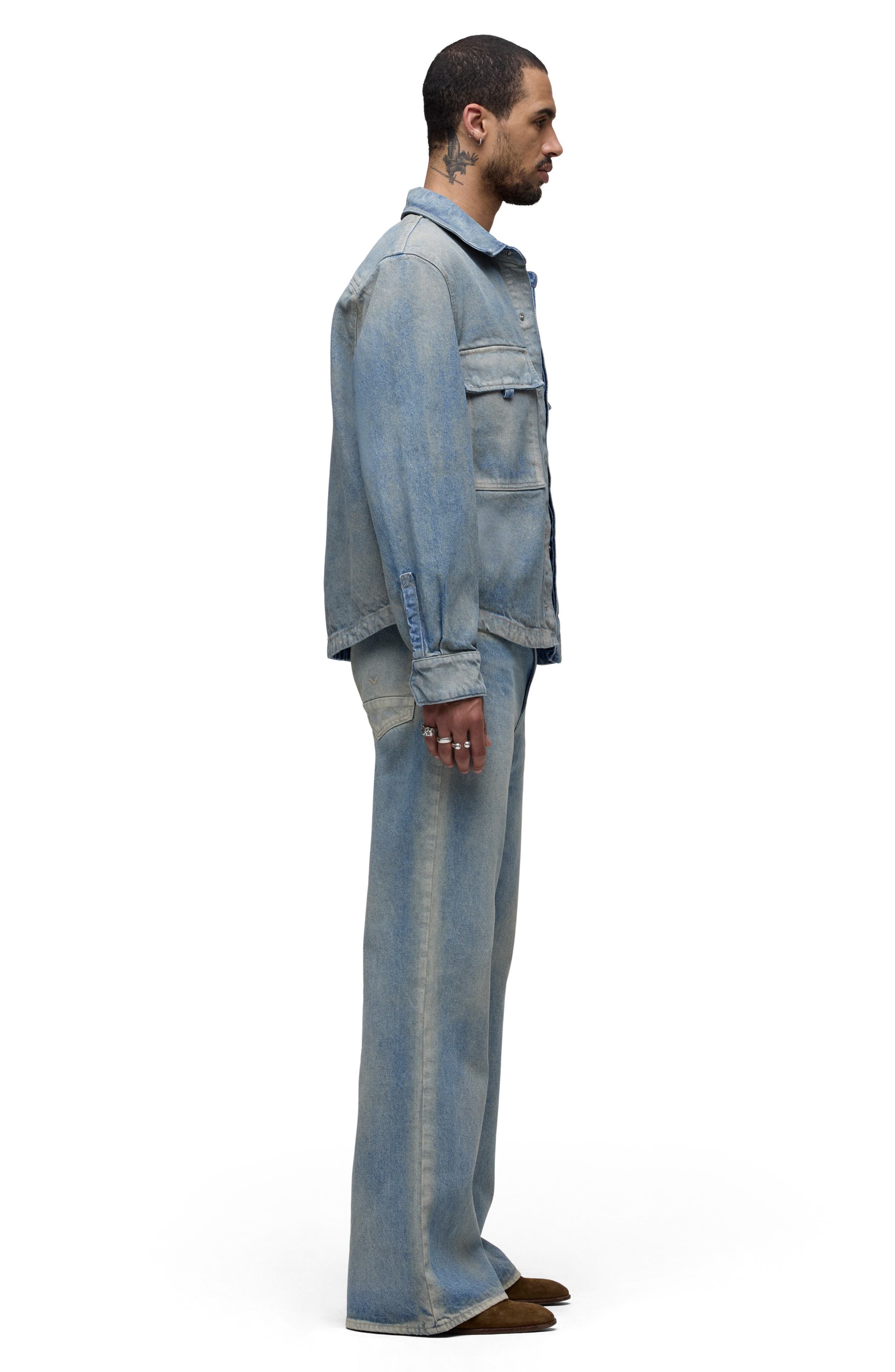 Hudson Jeans Denim Shirt Jacket — фото 8